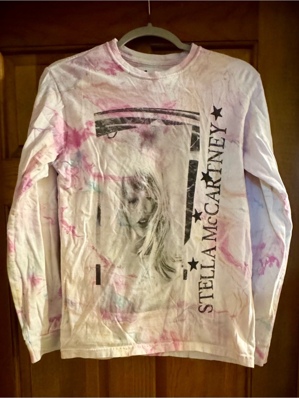 RARE Taylor Swift x Stella McCartney Merch Pink Long Sleeve Top Lover SIZE S